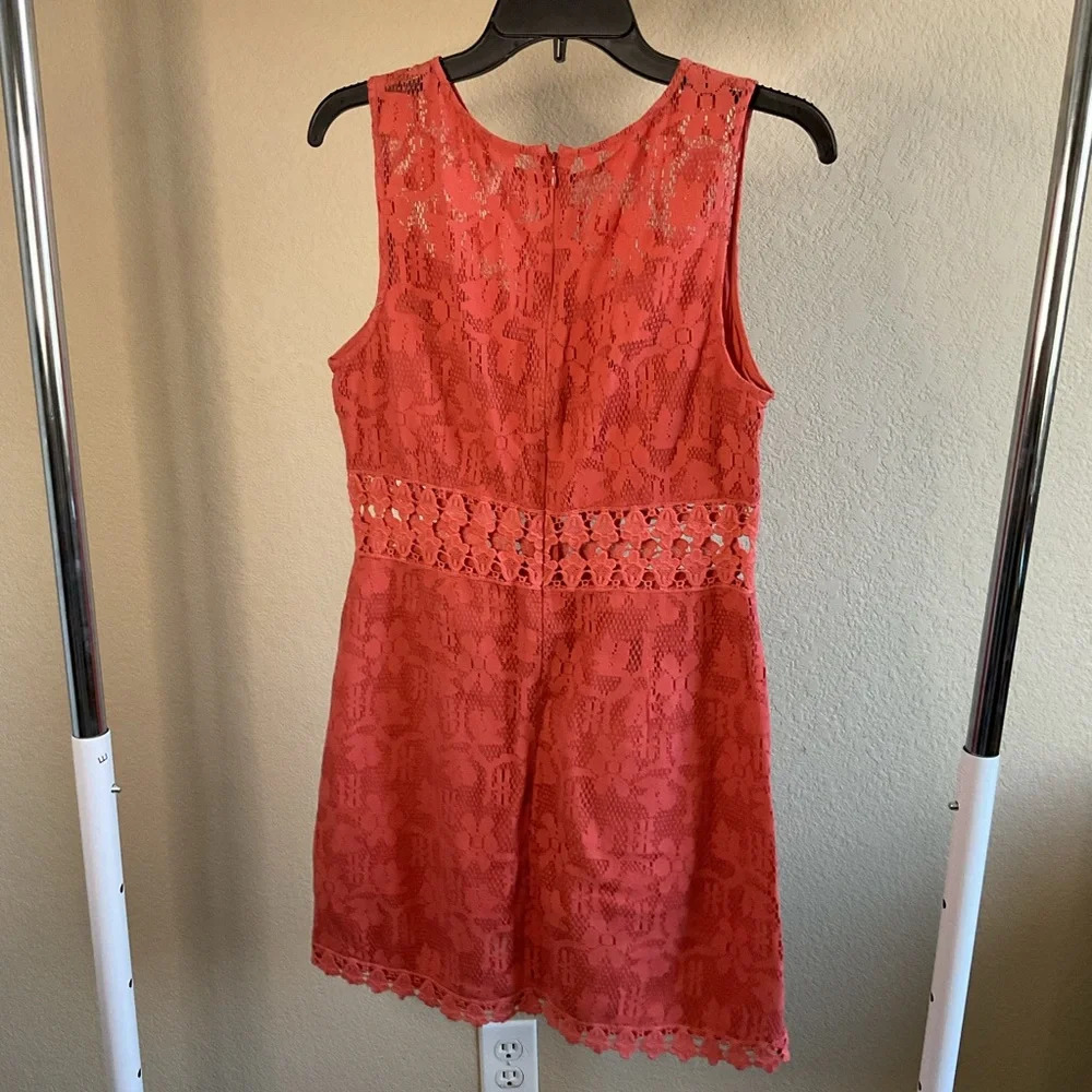 Free People Womens Crochet Sundress‎ Size 6 *Flaw Noted* - Picture 2 of 9